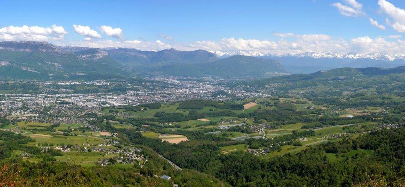 Camping in Savoie - View of Chambéry